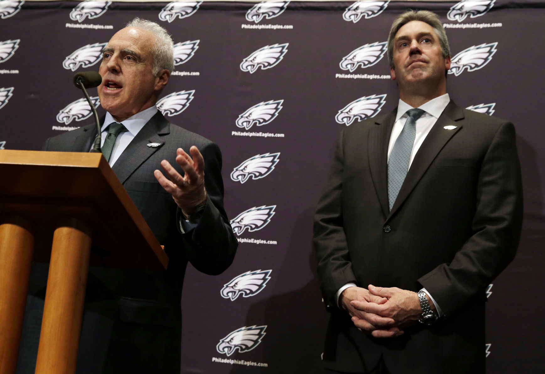 Jeffrey Lurie, Doug Pederson